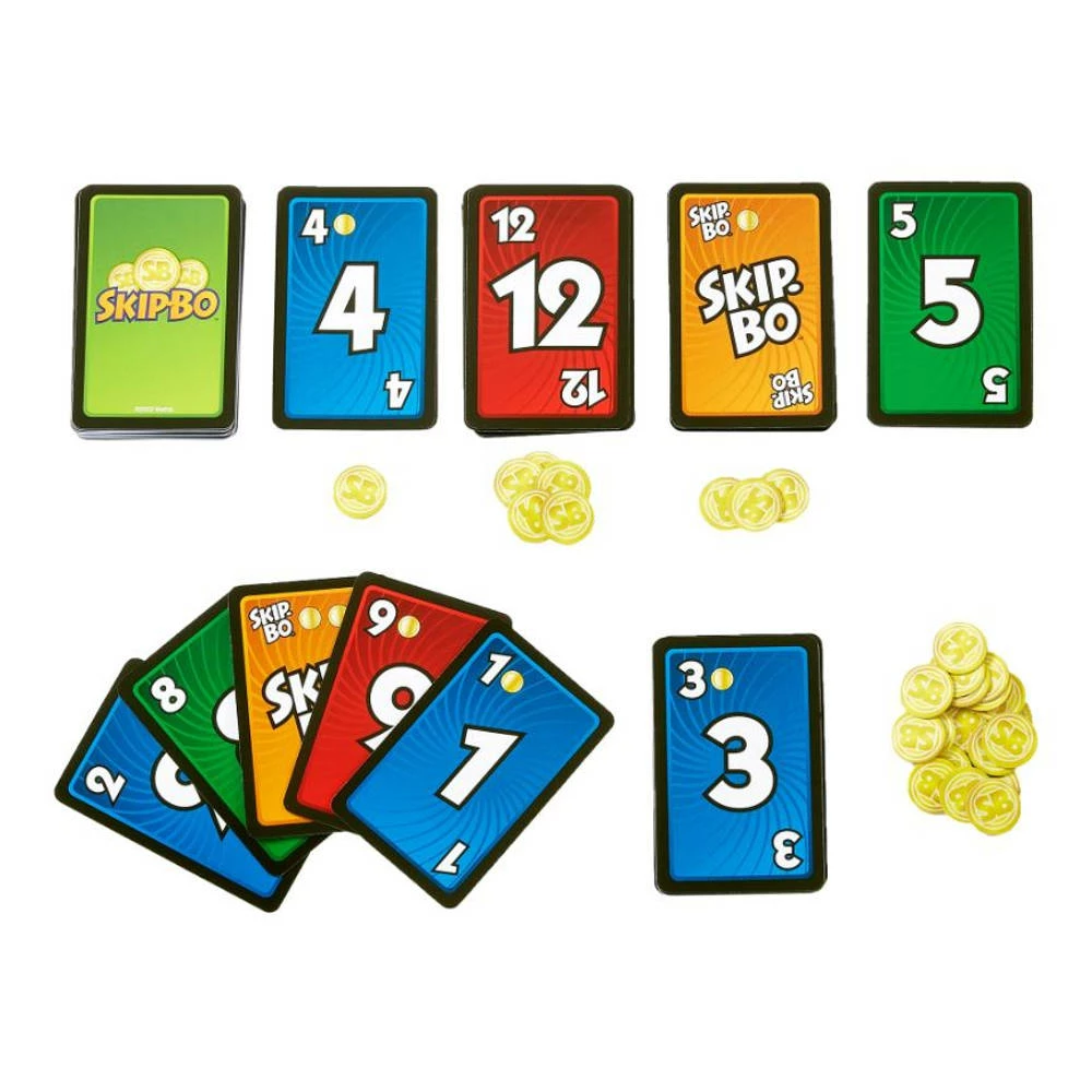 Mattel Games Skip-Bo Masters 2 Mattel Games Skip-Bo Masters - Afbeelding 2