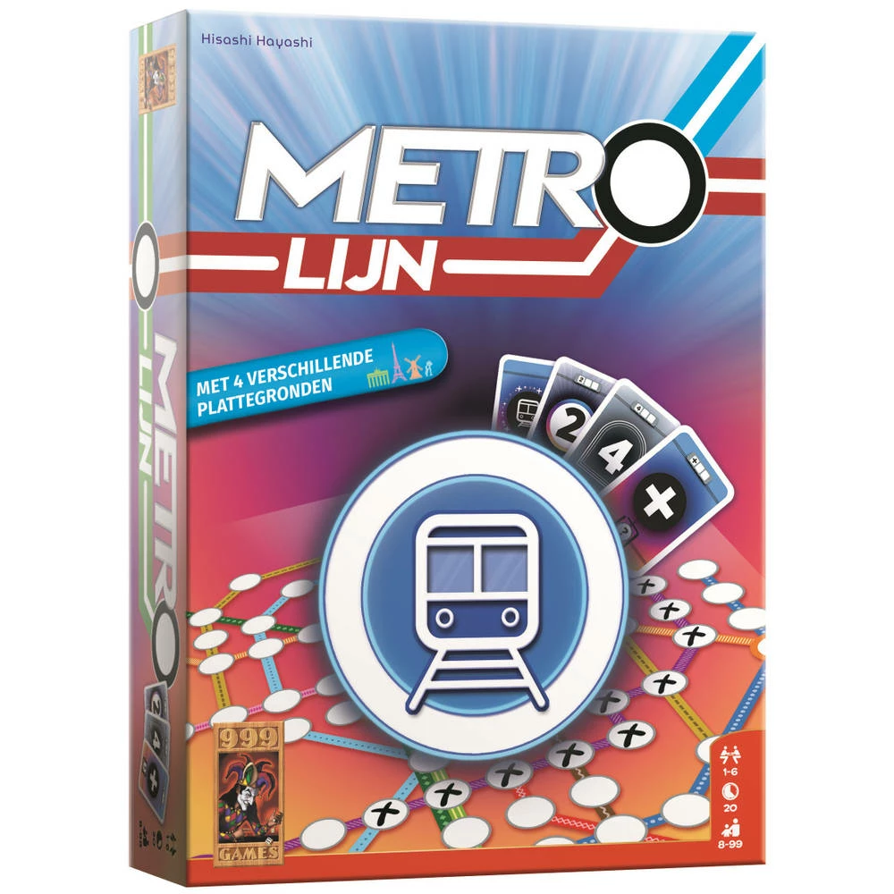 999 Games Metrolijn 2 999 Games Metrolijn - Afbeelding 2