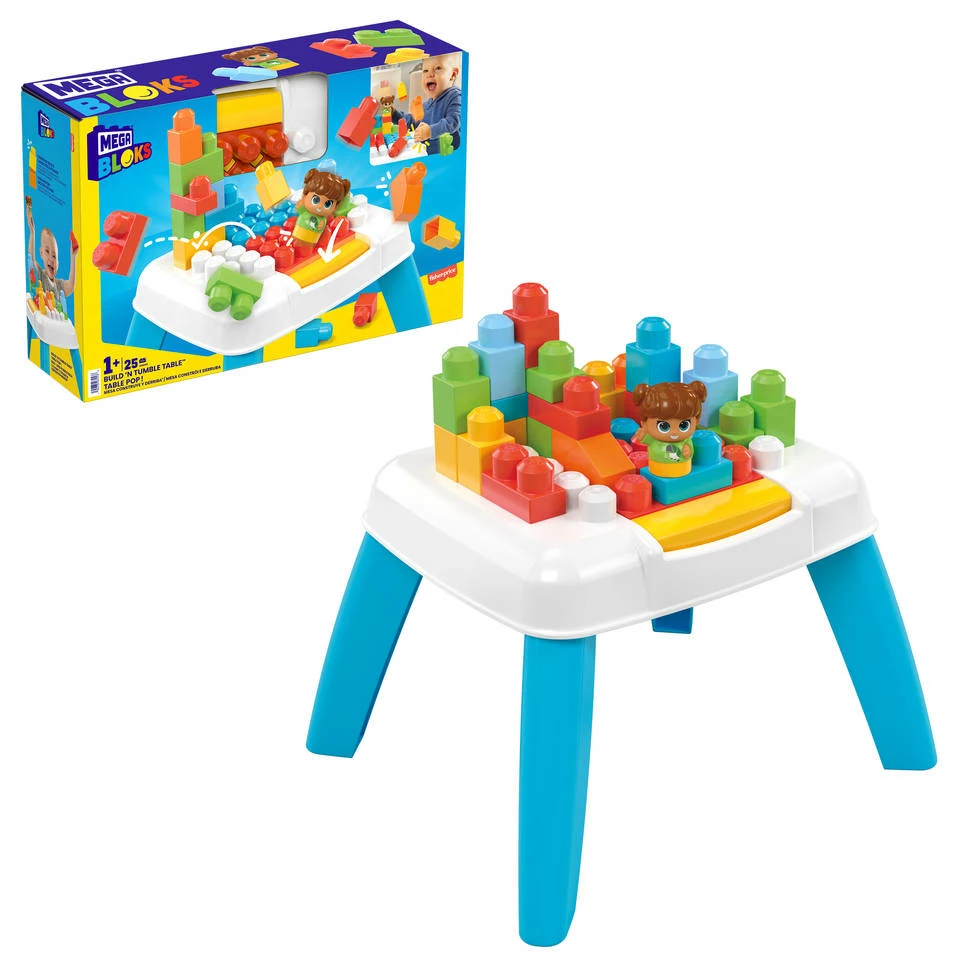 Mega Bloks Build ‘N Tumble Tafel 1 Mega Bloks Build ‘N Tumble Tafel