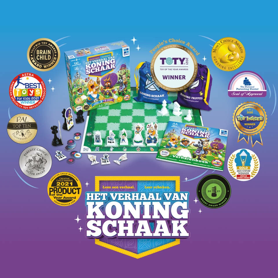 MEGABLEU Het Verhaal Van Koning Schaak 4 MEGABLEU Het Verhaal Van Koning Schaak - Afbeelding 4