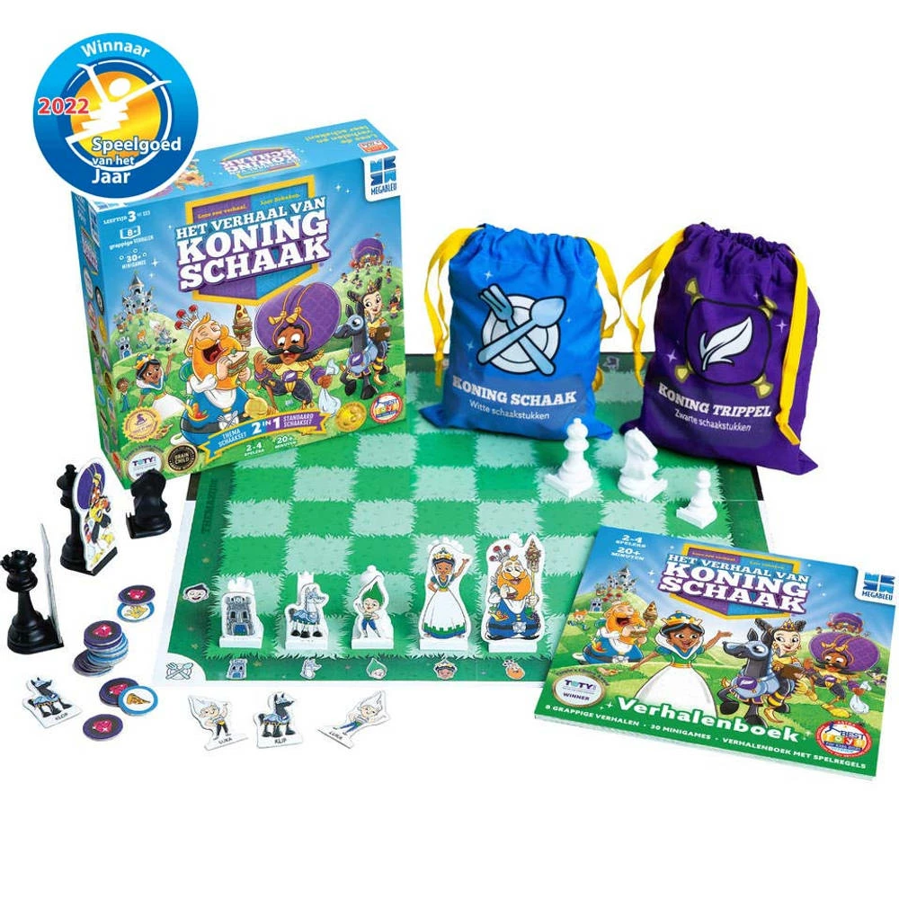 MEGABLEU Het Verhaal Van Koning Schaak 1 MEGABLEU Het Verhaal Van Koning Schaak