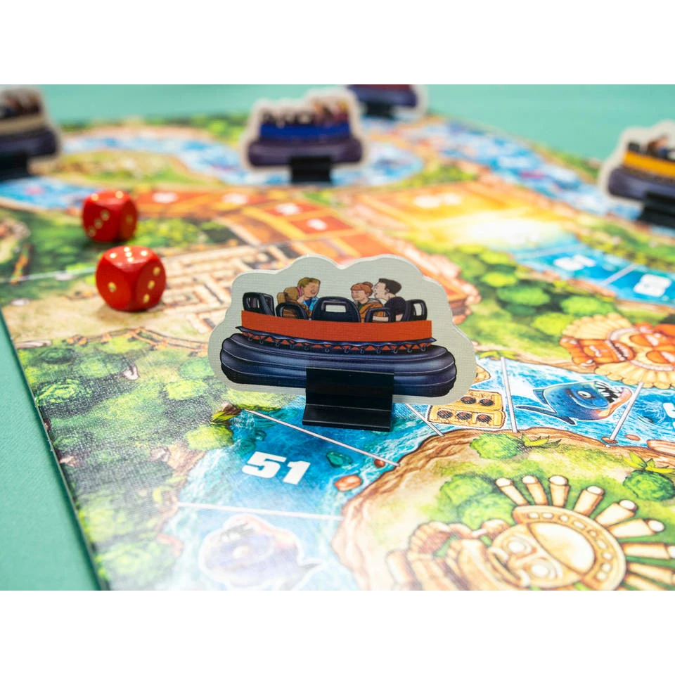 Jumbo Efteling Ganzenbord Pirana Wildwaterspel 6 Jumbo Efteling Ganzenbord Pirana Wildwaterspel - Afbeelding 6