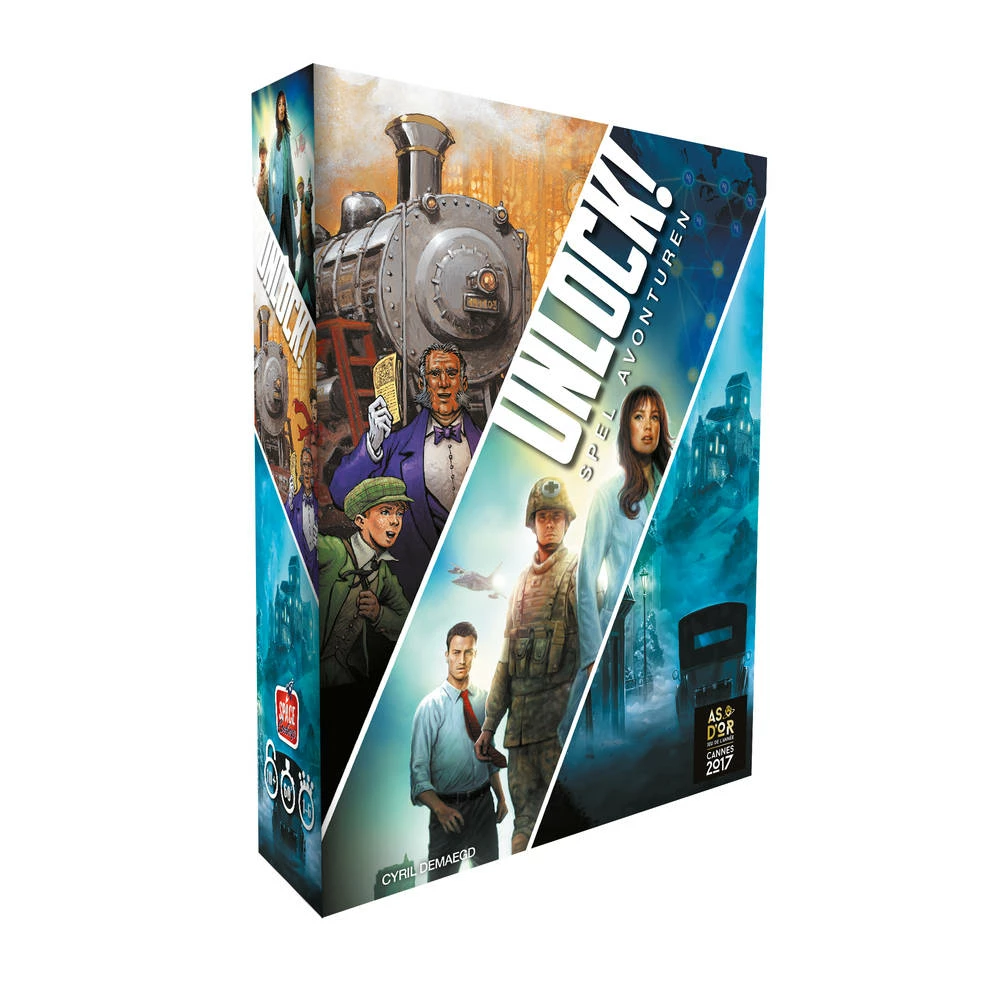 ASMODEE Unlock! Deel 10: Spel Avonturen 1 ASMODEE Unlock! Deel 10: Spel Avonturen