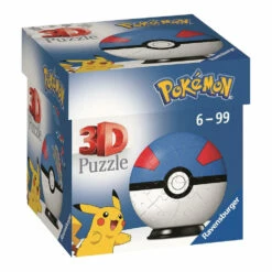 Ravensburger 3D-Puzzel Pokémon Great Ball - 54 Stukjes