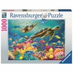 Ravensburger Puzzel Blauwe Onderwaterwereld - 1000 Stukjes