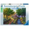 Ravensburger Puzzel Huisje Bij De Rivier - 1500 Stukjes