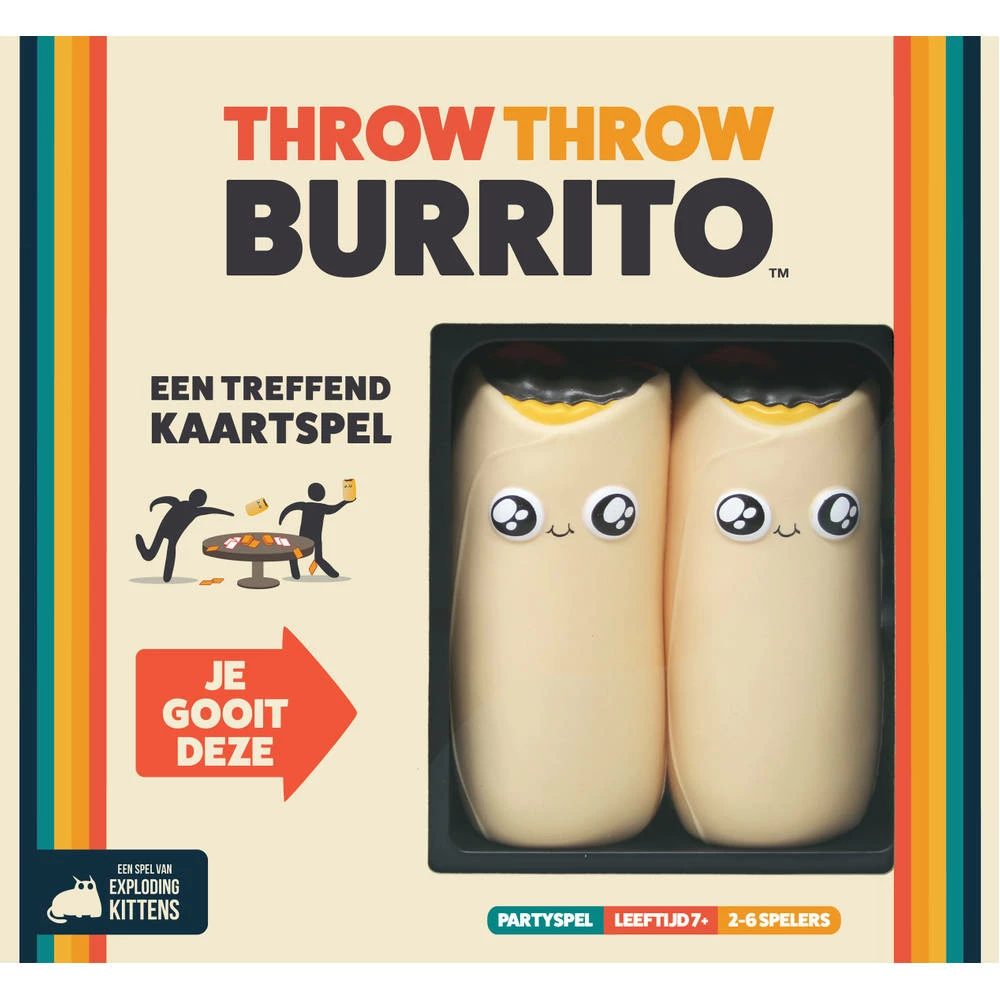 ASMODEE Throw Throw Burrito Een Treffend Kaartspel 2 ASMODEE Throw Throw Burrito Een Treffend Kaartspel - Afbeelding 2
