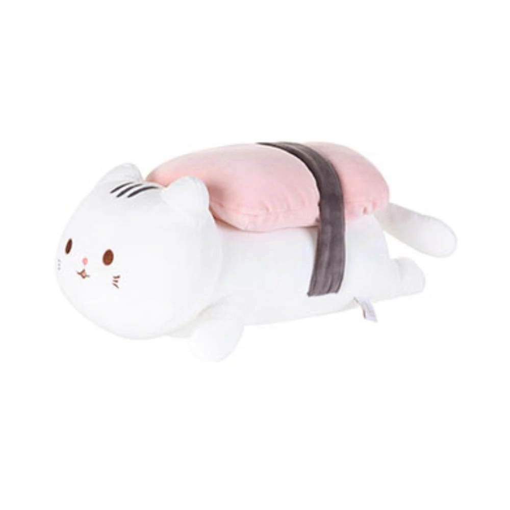 Miniso Pluchen Sushikat Zalm - Roze 1 Miniso Pluchen Sushikat Zalm - Roze