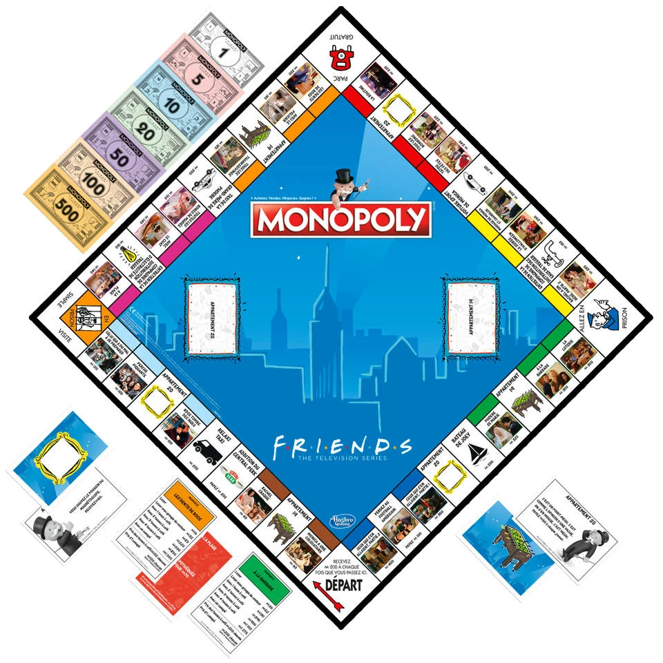Hasbro Monopoly Friends The Television Series 3 Hasbro Monopoly Friends The Television Series - Afbeelding 3