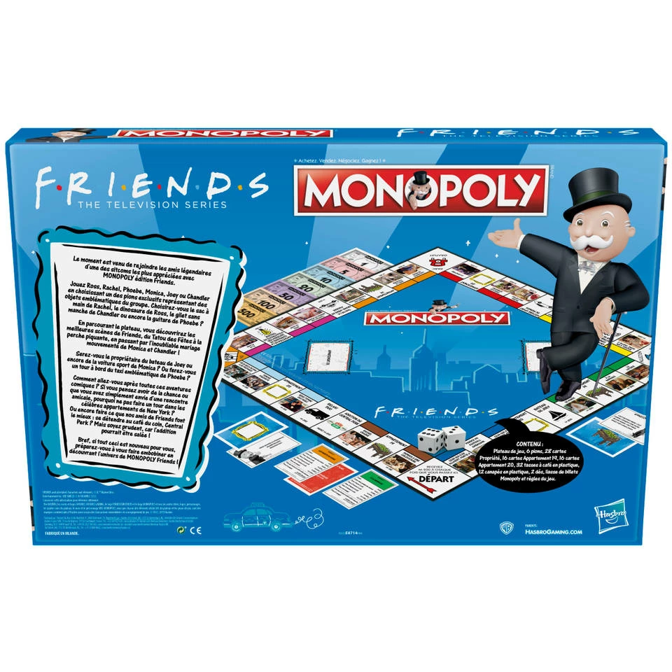 Hasbro Monopoly Friends The Television Series 5 Hasbro Monopoly Friends The Television Series - Afbeelding 5
