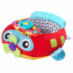 Playgro Opblaasbaar Activiteitenkussen Vliegtuig Met Licht En Geluid