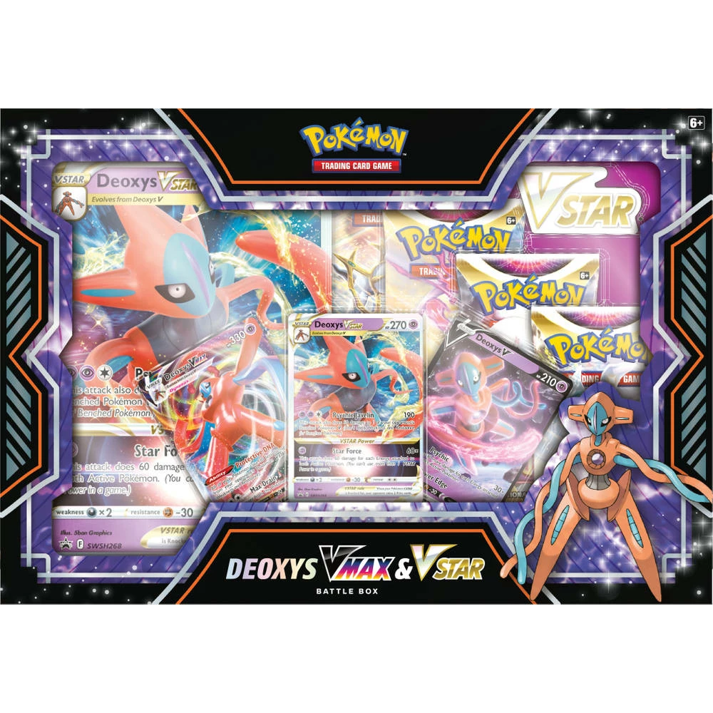 ASMODEE Pokémon TCG VMAX & VSTAR Battle Box Deoxys 1 ASMODEE Pokémon TCG VMAX & VSTAR Battle Box Deoxys