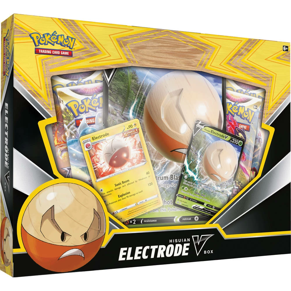 ASMODEE Pokémon TCG Hisuian Electrode V Box 1 ASMODEE Pokémon TCG Hisuian Electrode V Box