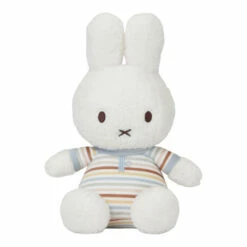 Nijntje X Little Dutch Vintage Sunny Stripes Knuffel - 25 Cm