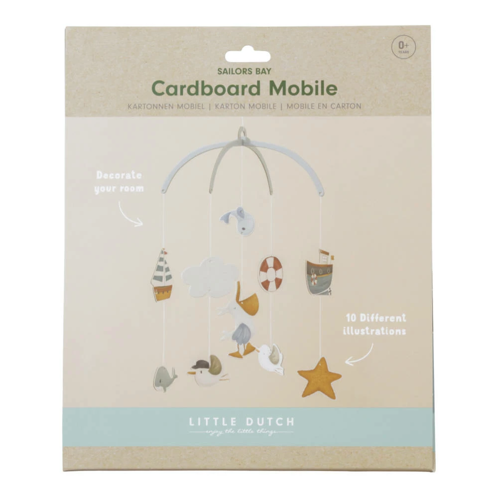 Little Dutch Sailors Bay Kartonnen Mobiel 2 Little Dutch Sailors Bay Kartonnen Mobiel - Afbeelding 2