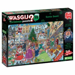 Jumbo Wasgij Christmas Puzzel Set Santa Dash! - 2 X 1000 Stukjes