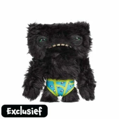 Fuggler Funny Ugly Monster Wide Eyed Weirdo - Zwart