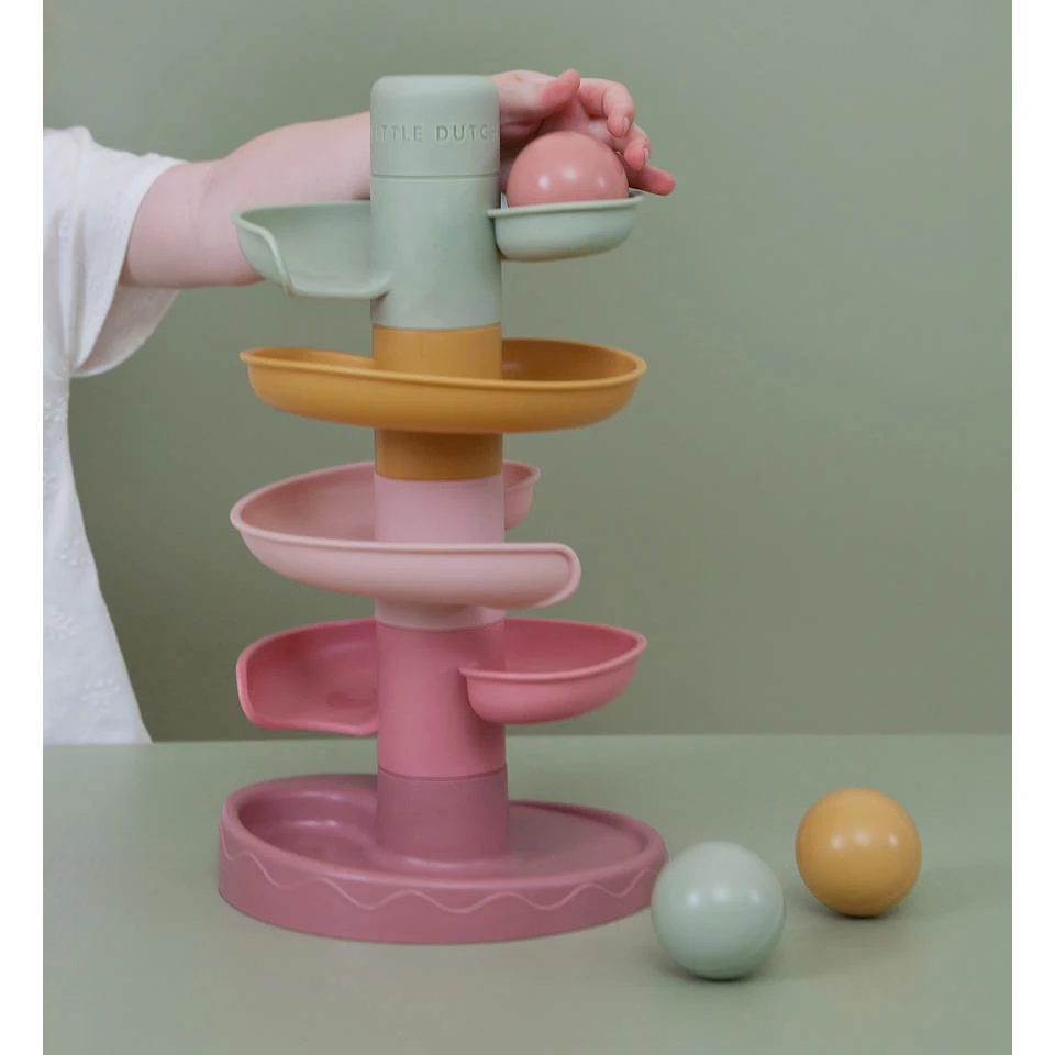 Little Dutch Spiraaltoren - Roze 3 Little Dutch Spiraaltoren - Roze - Afbeelding 3
