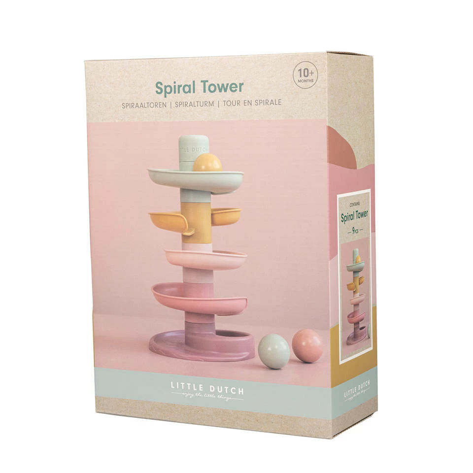 Little Dutch Spiraaltoren - Roze 4 Little Dutch Spiraaltoren - Roze - Afbeelding 4