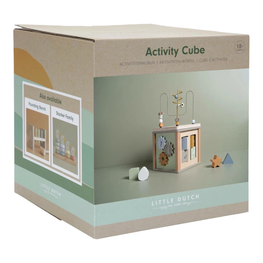 Little Dutch Little Goose Activiteitenkubus 2 Little Dutch Little Goose Activiteitenkubus - Afbeelding 2