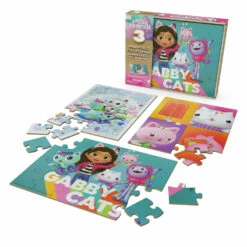 SPIN MASTER Gabby’s Poppenhuis Houten Puzzelset - 12 + 16 Stukjes -Speelgoed Verkoop 1995792 160ff39b