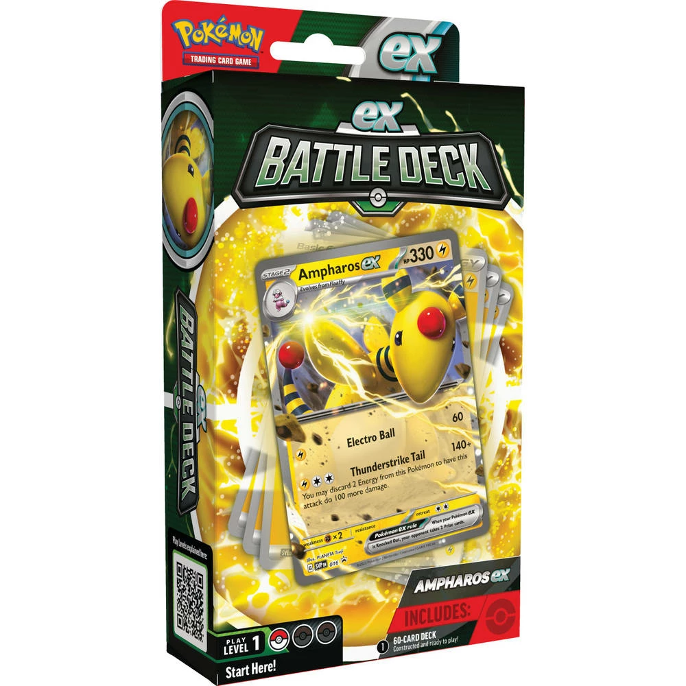 ASMODEE Pokémon TCG Ex Battle Deck Ampharos 1 ASMODEE Pokémon TCG Ex Battle Deck Ampharos