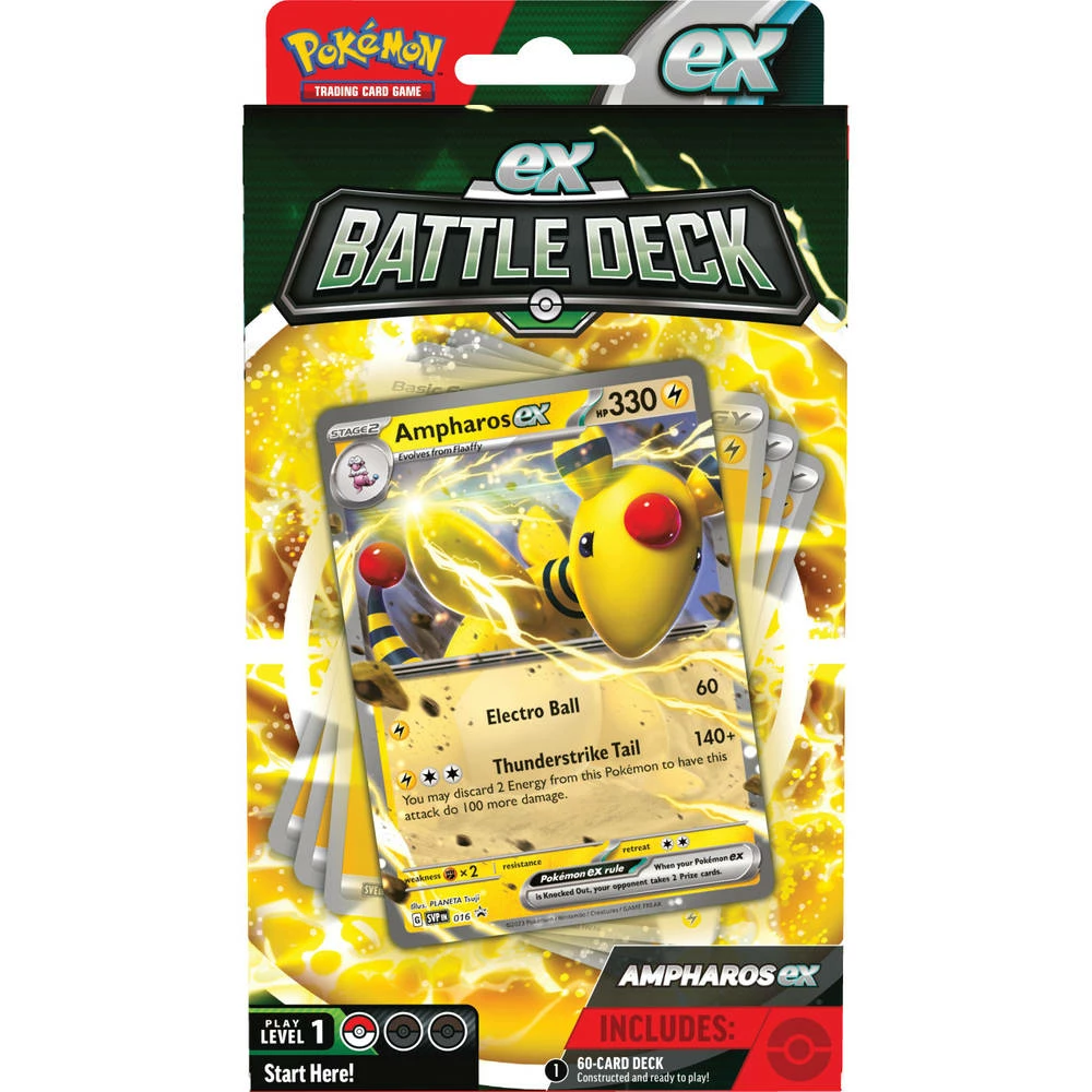 ASMODEE Pokémon TCG Ex Battle Deck Ampharos 2 ASMODEE Pokémon TCG Ex Battle Deck Ampharos - Afbeelding 2