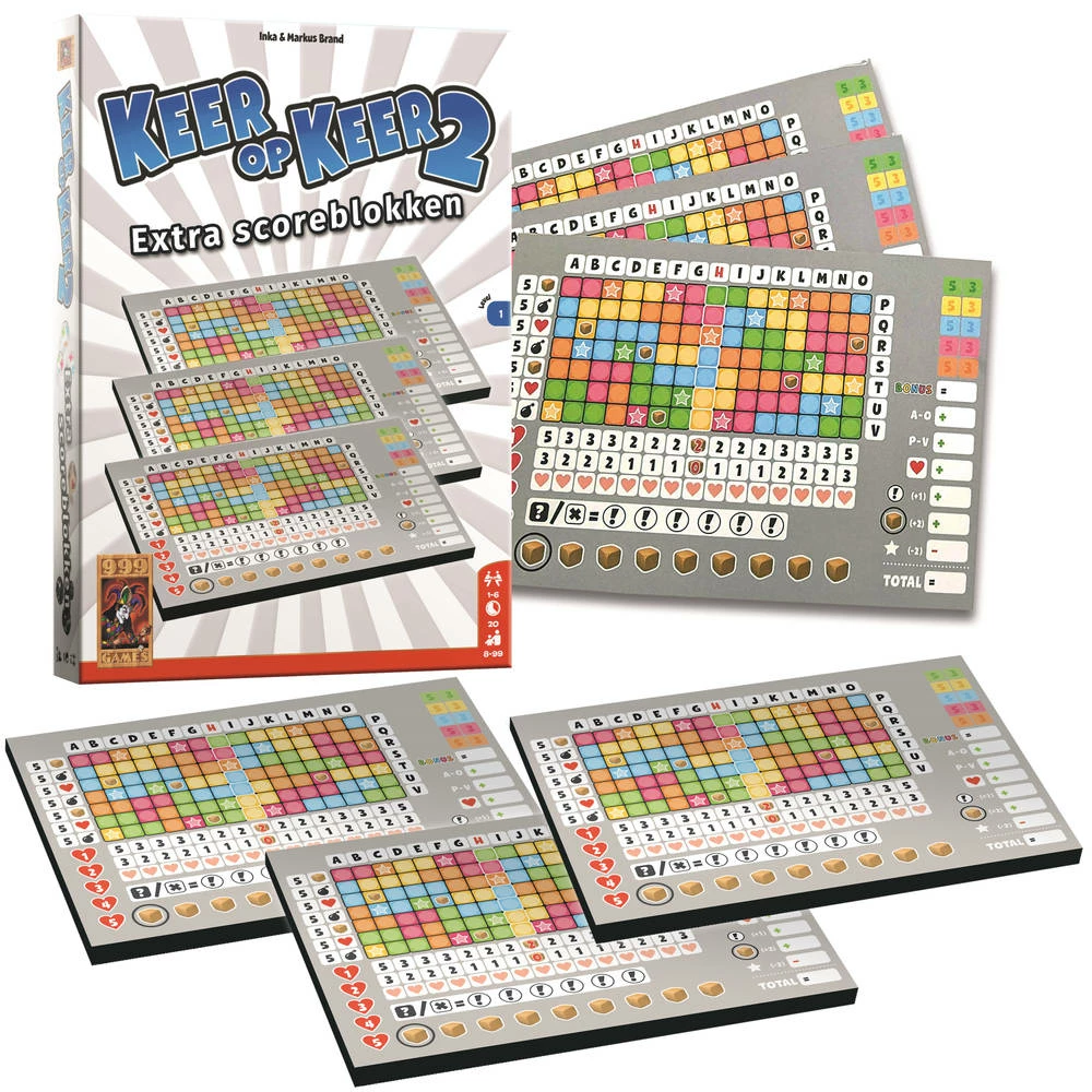 999 Games Keer Op Keer 2 Scoreblokken 1 999 Games Keer Op Keer 2 Scoreblokken