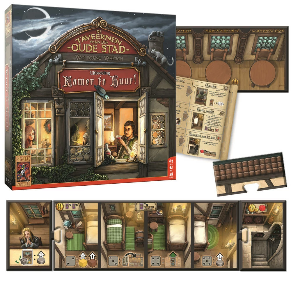 999 Games De Taveernen Van De Oude Stad: Kamer Te Huur Uitbreiding 1 999 Games De Taveernen Van De Oude Stad: Kamer Te Huur Uitbreiding