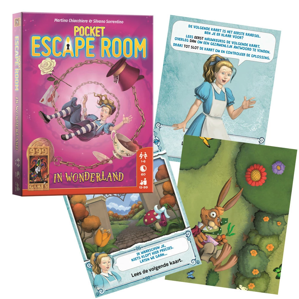 999 Games Pocket Escape Room: In Wonderland 1 999 Games Pocket Escape Room: In Wonderland