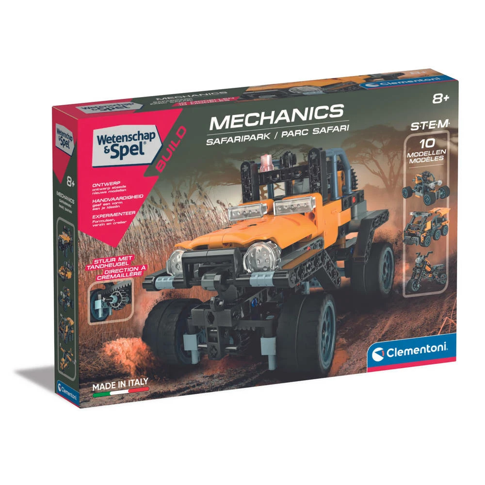Clementoni Jeep Safari Bouwset 1 Clementoni Jeep Safari Bouwset