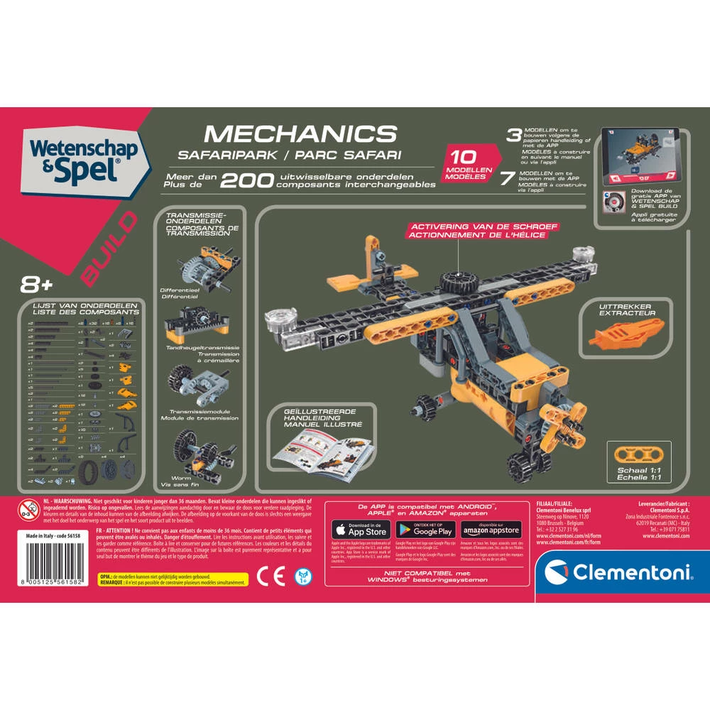 Clementoni Jeep Safari Bouwset 6 Clementoni Jeep Safari Bouwset - Afbeelding 6