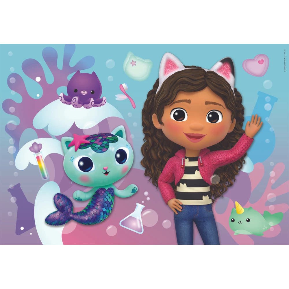 Clementoni Gabby’s Poppenhuis Super Color Puzzelset Park - 3 X 48 Stukjes 2 Clementoni Gabby’s Poppenhuis Super Color Puzzelset Park - 3 X 48 Stukjes - Afbeelding 2