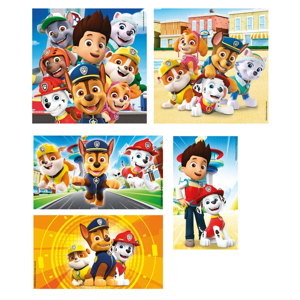 Clementoni PAW Patrol 10-in-1 Puzzelset - 18 + 30 + 48 + 60 Stukjes 6 Clementoni PAW Patrol 10-in-1 Puzzelset - 18 + 30 + 48 + 60 Stukjes - Afbeelding 6