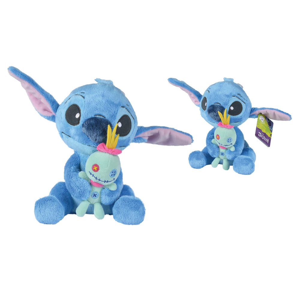 No Brand Disney Stitch Knuffel Met Scrump - 25 Cm 4 No Brand Disney Stitch Knuffel Met Scrump - 25 Cm - Afbeelding 4