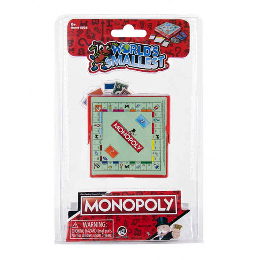 No Brand World's Smallest Monopoly 2 No Brand World's Smallest Monopoly - Afbeelding 2