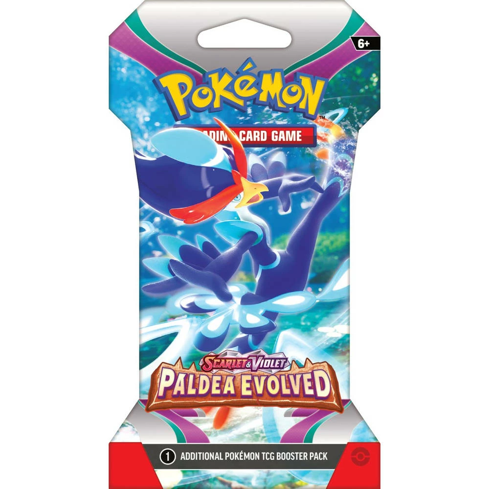 ASMODEE Pokémon TCG Scarlet & Violet Paldea Evolved Sleeved Booster 1 ASMODEE Pokémon TCG Scarlet & Violet Paldea Evolved Sleeved Booster