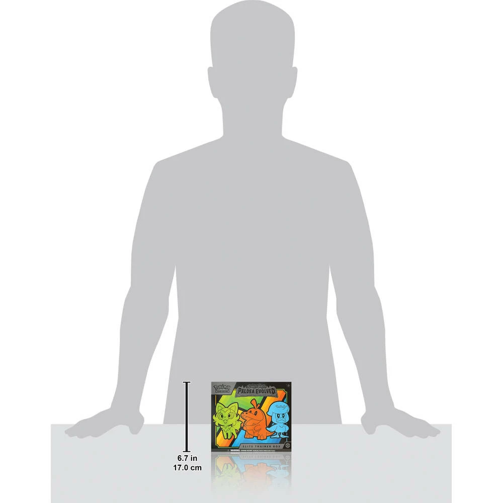 ASMODEE Pokémon TCG Scarlet & Violet Paldea Evolved Trainer Box 3 ASMODEE Pokémon TCG Scarlet & Violet Paldea Evolved Trainer Box - Afbeelding 3