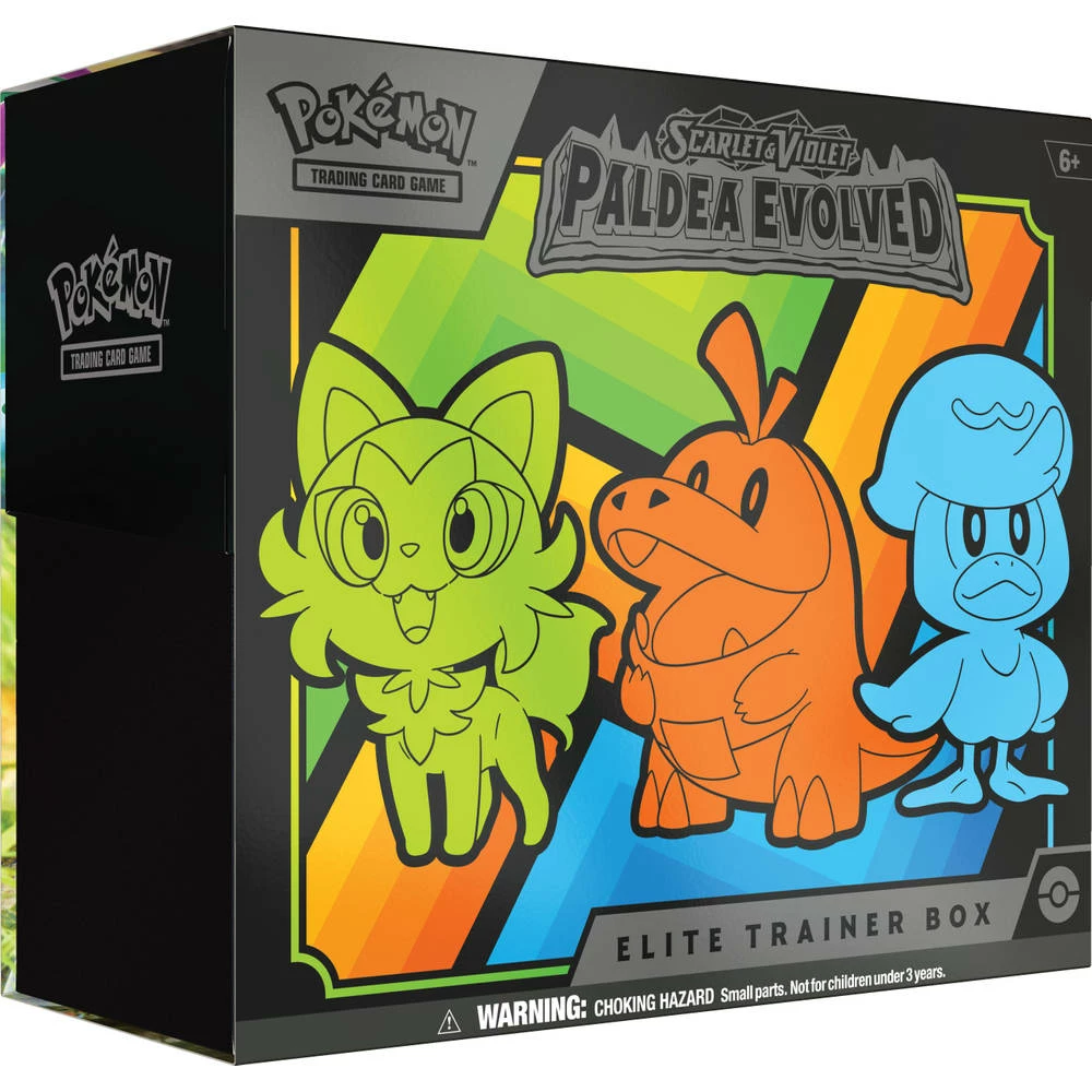 ASMODEE Pokémon TCG Scarlet & Violet Paldea Evolved Trainer Box 1 ASMODEE Pokémon TCG Scarlet & Violet Paldea Evolved Trainer Box