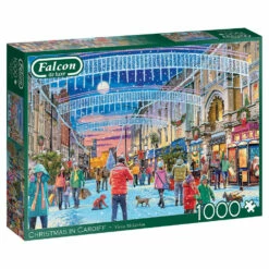 Jumbo Falcon De Luxe Puzzel Christmas In Cardiff - 1000 Stukjes