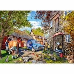 Jumbo Falcon De Luxe Puzzel Blacksmith's Cottage - 1000 Stukjes -Speelgoed Verkoop 1996923 8ef29823