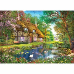 Jumbo Falcon De Luxe Puzzel Waterside Cottage - 1000 Stukjes -Speelgoed Verkoop 1996925 9d19a87a