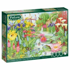 Jumbo Falcon De Luxe Puzzel Flower Show: The Water Garden - 1000 Stukjes