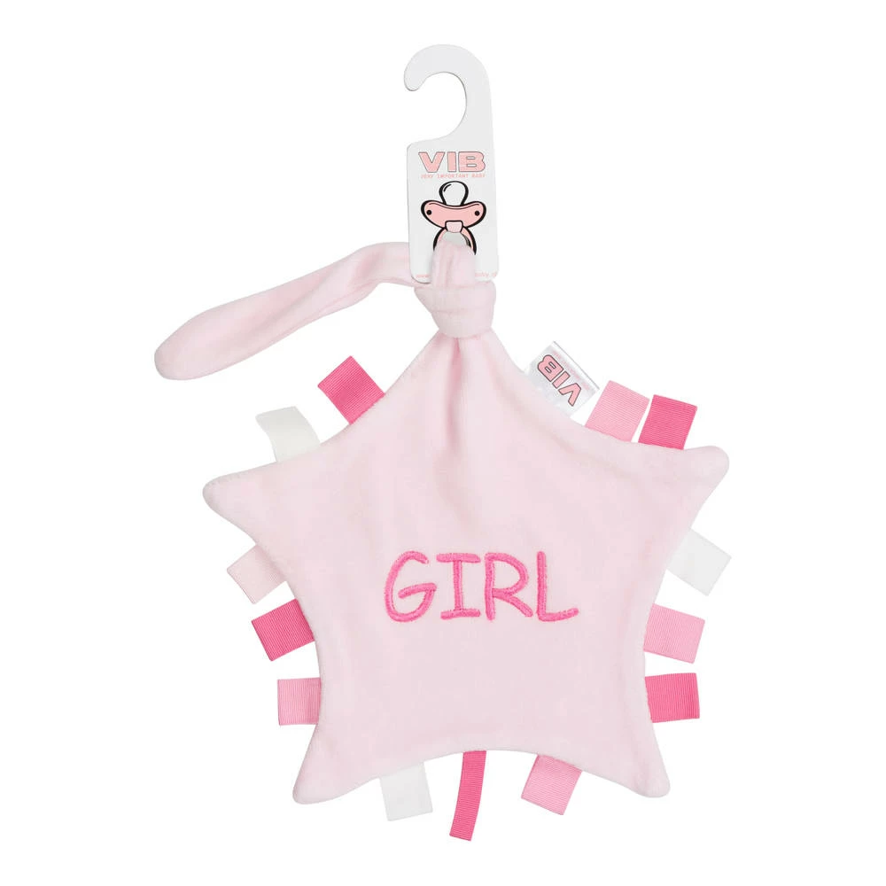 No Brand VIB Ster Tutteldoekje Girl - Roze 1 No Brand VIB Ster Tutteldoekje Girl - Roze