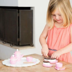 No Brand New Classic Toys Houten Theeset Met Taart - Roze -Speelgoed Verkoop 1997135 5163800d