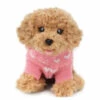 No Brand Studio Pets Cookie Knuffelhond Met Truitje - 23 Cm