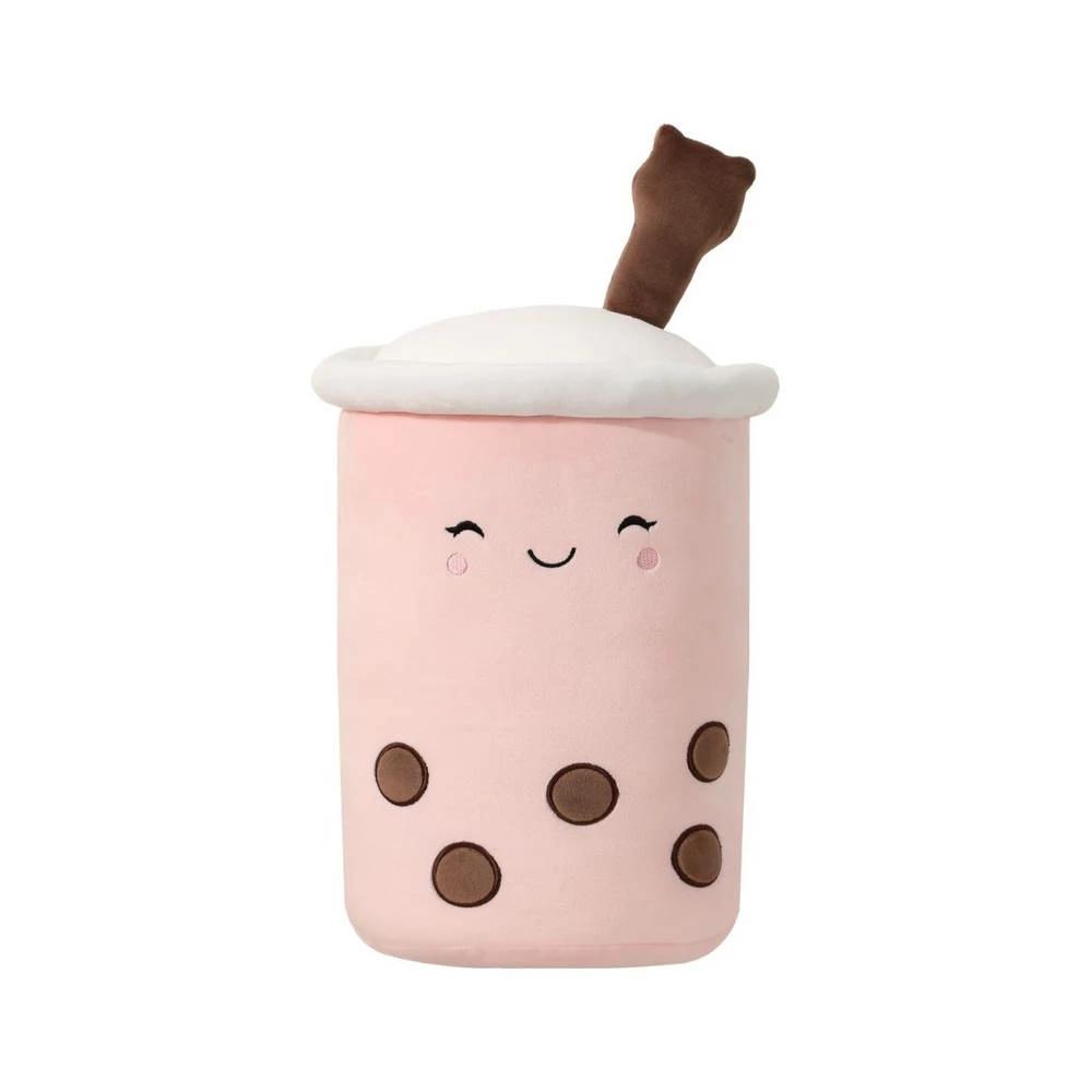 Miniso Pluchen Milk Tea Met Rietje - Roze 1 Miniso Pluchen Milk Tea Met Rietje - Roze