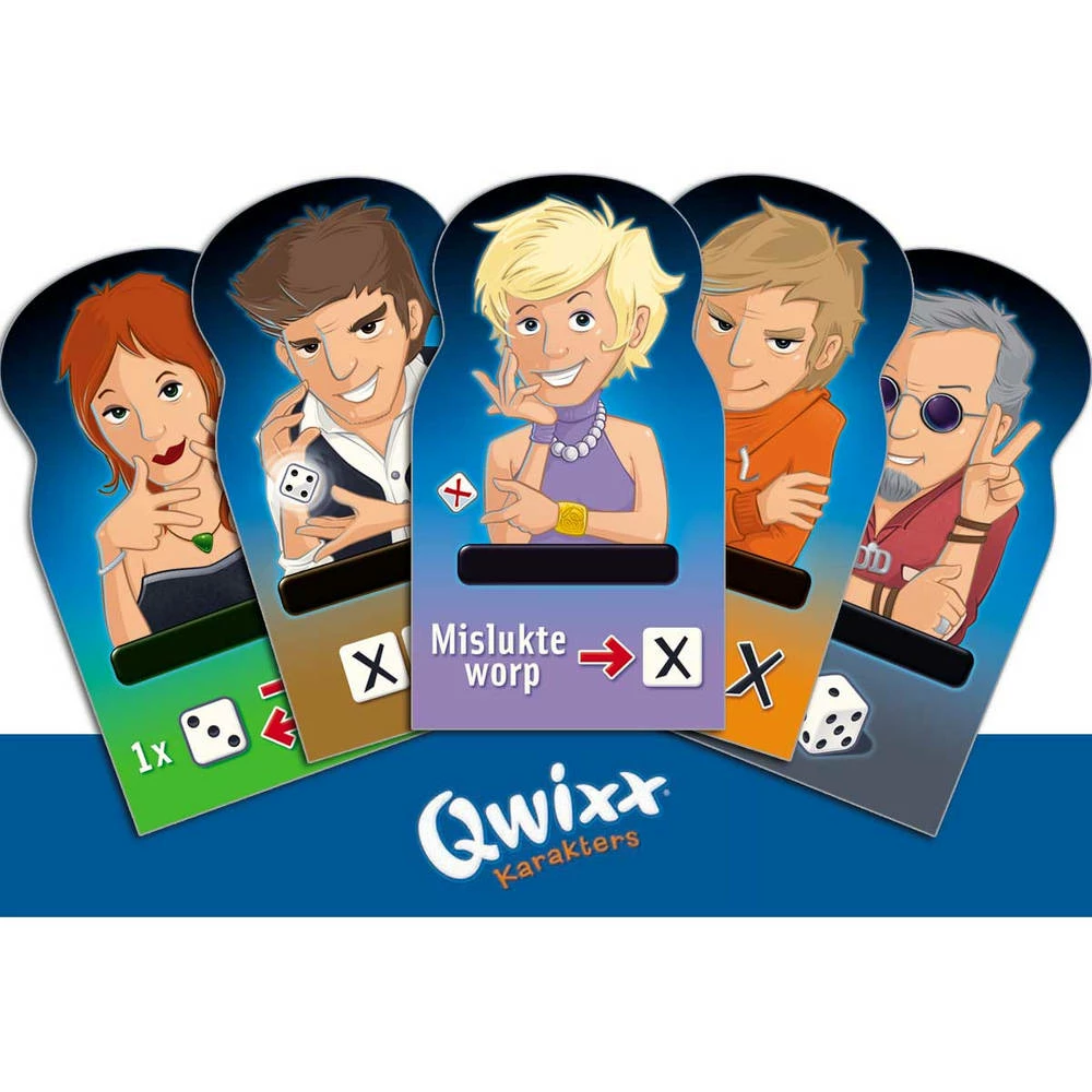 Qwixx Karakters 3 Qwixx Karakters - Afbeelding 3