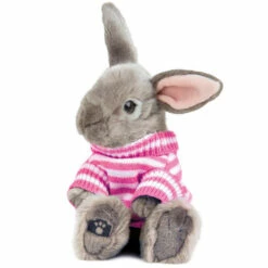 No Brand Studio Pets Honey Bunny Knuffelkonijn Met Truitje - 23 Cm