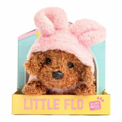 No Brand Studio Pets Little Flo Knuffelhond Met Teddy Hoodie - 23 Cm -Speelgoed Verkoop 1997404 2b3bee96